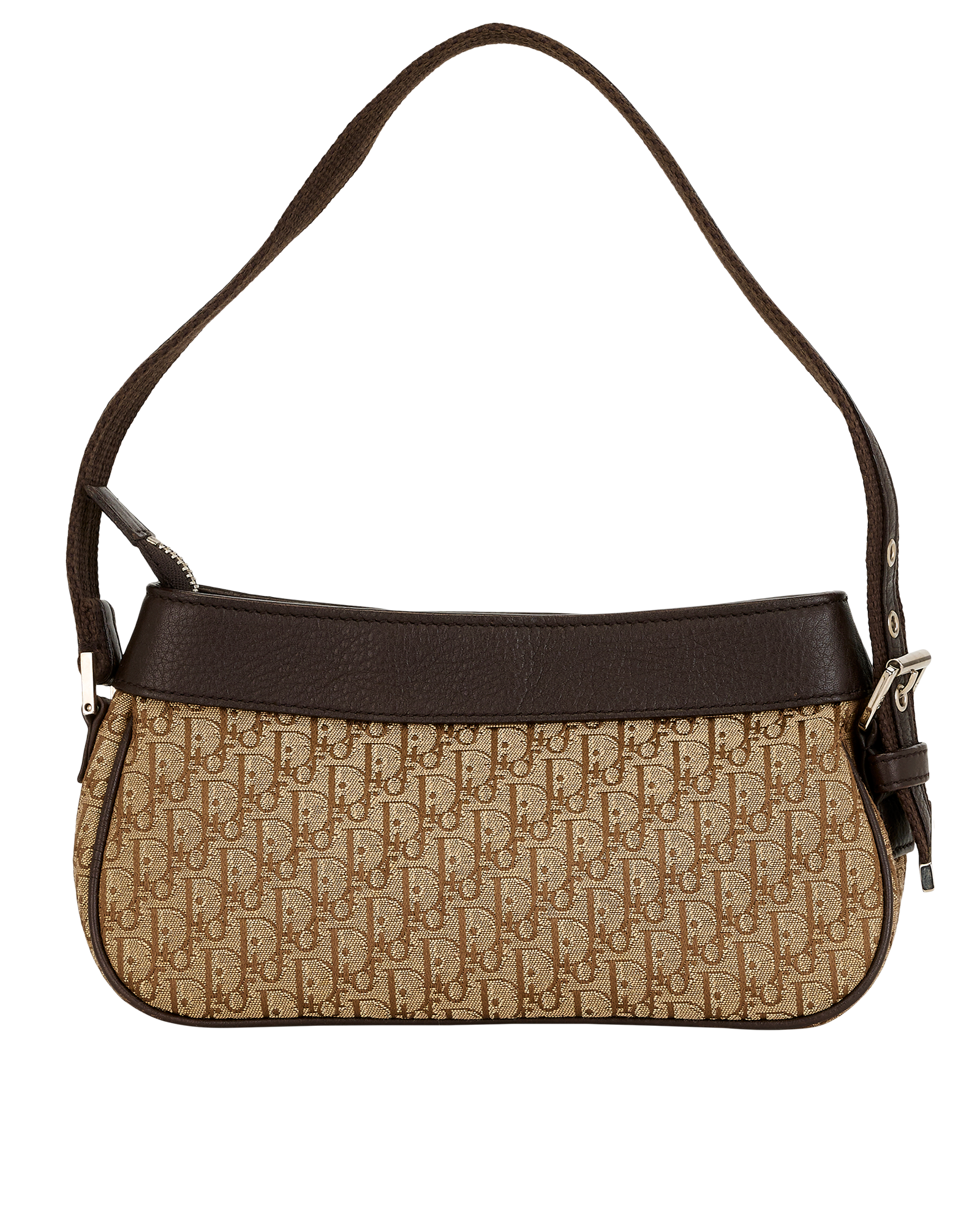 Street Chic Bag, &pound;650, Handbags, Beige/Brown, Canvas, Back view